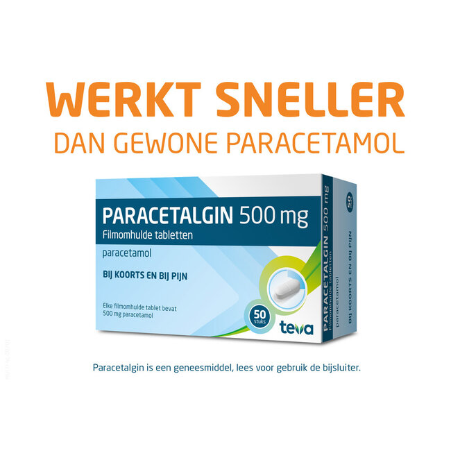 Paracetalgin 500 mg 50 comprimidos