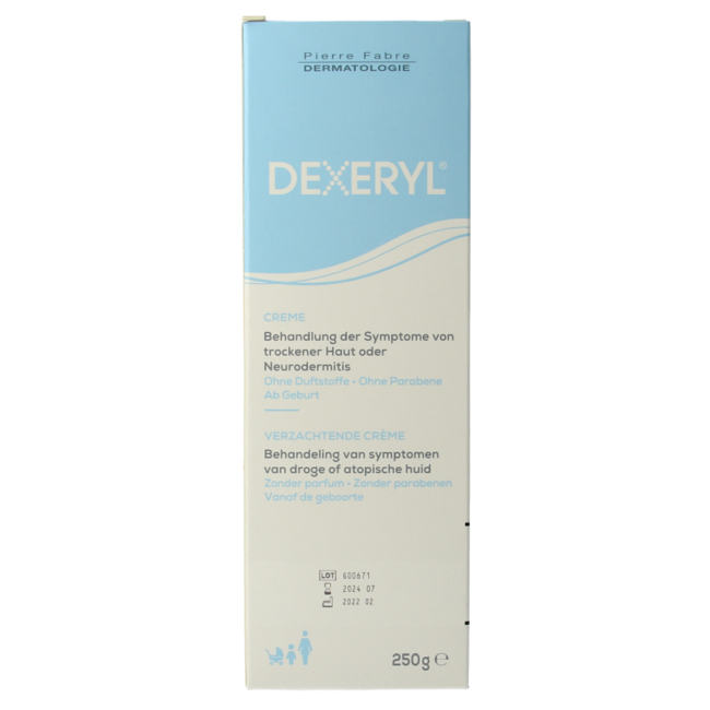Pierre Fabre Dexeryl creme 250 Gram