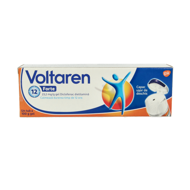 Voltaren Emulgel extra fort 2,32 % emballage roumain 100 g
