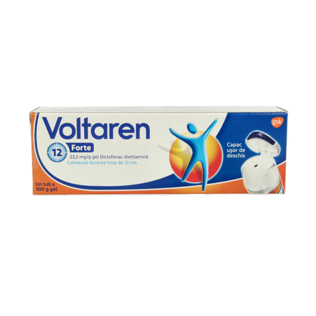 Voltaren Emulgel Extra Strength 2.32% Romanian Packaging 100g