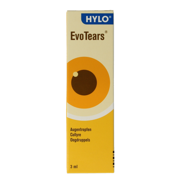 Hylo Evotears gouttes oculaires 3 Millilitres