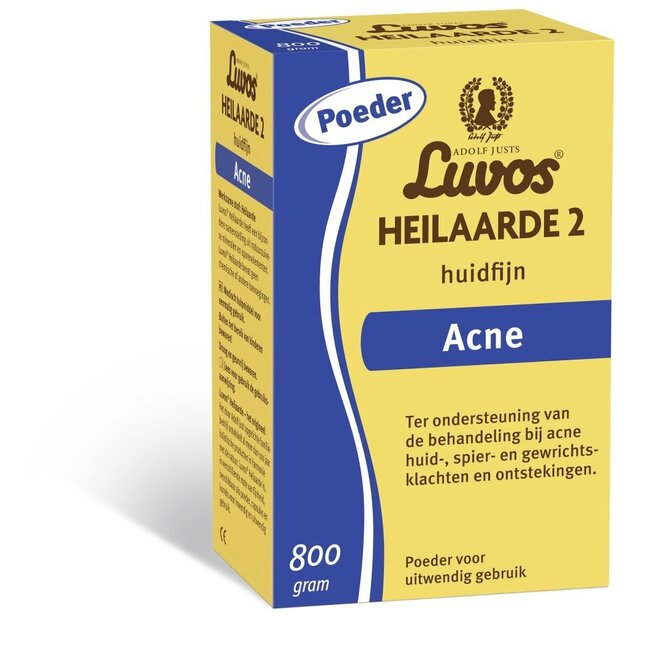 Terre médicinale Luvos II fine pour la peau (usage externe) 800 g