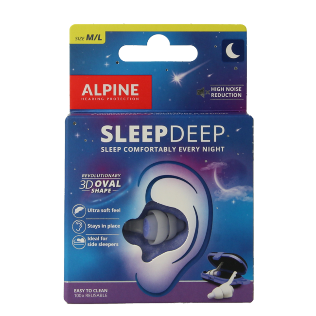 Alpine Sleepdeep Ohrstöpsel 1 Paar