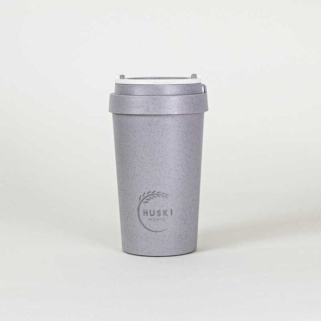 Huski Home Rice husk cup slate 400ml 400 Milliliter