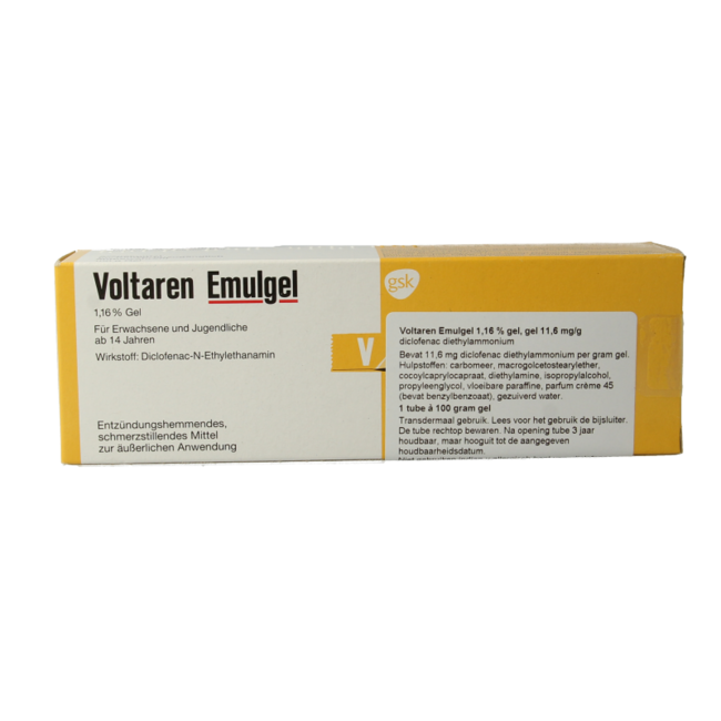 Emulgel deutsche Verpackung 100 Gramm