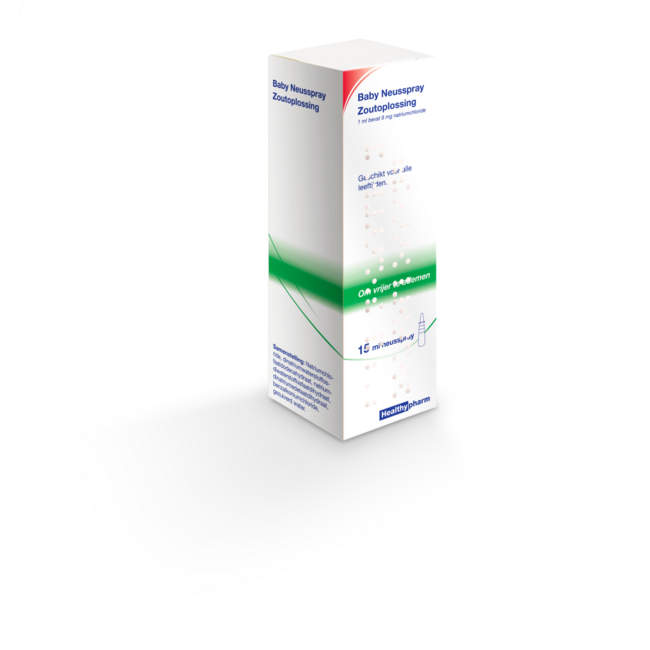 Healthypharm Spray do nosa dla niemowląt 15 Mililitrów