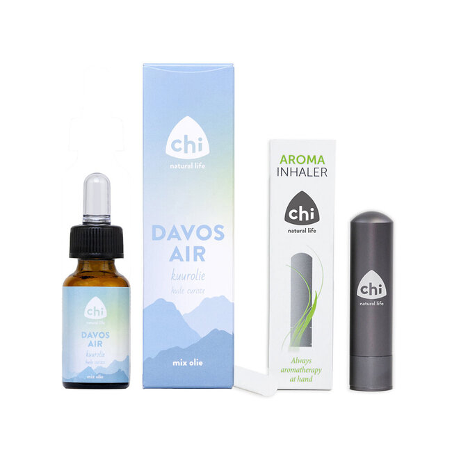 Inhalador de aromas Chi + Aceite Davos 10 ml