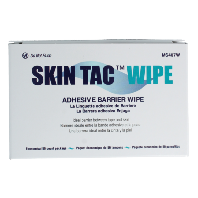 Diversen Skin tac wipe MS407W 50 unidades