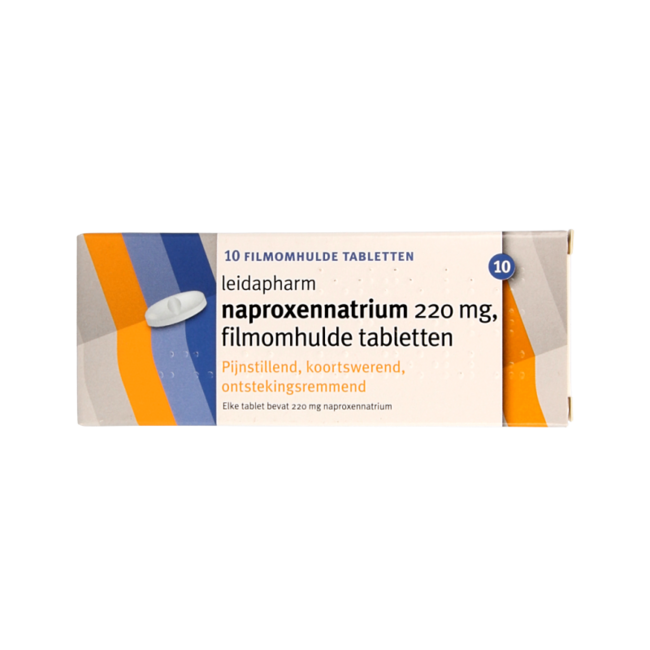 Naproxeno sódico 220 mg 10 comprimidos