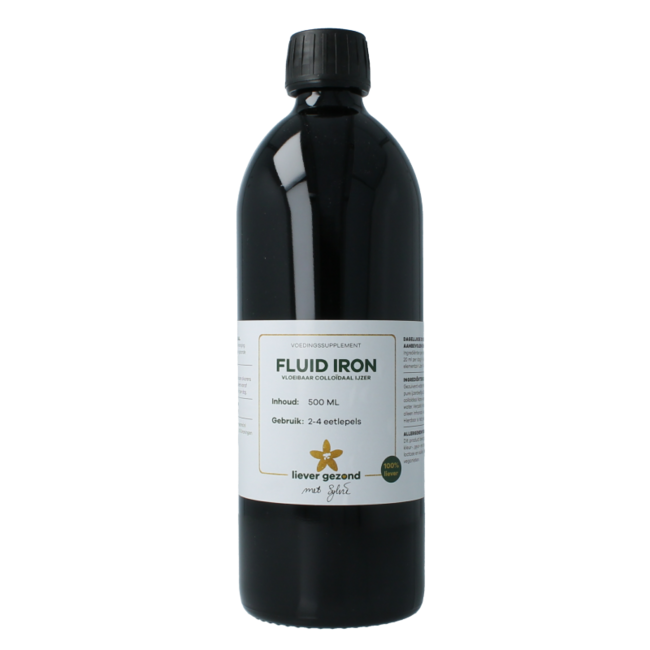 Liever Gezond Fer colloïdal liquide 500 Millilitres