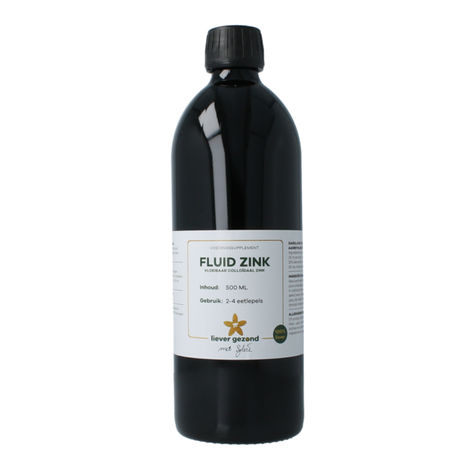 Liever Gezond Zinco Colloidale Liquido 500 Millilitri