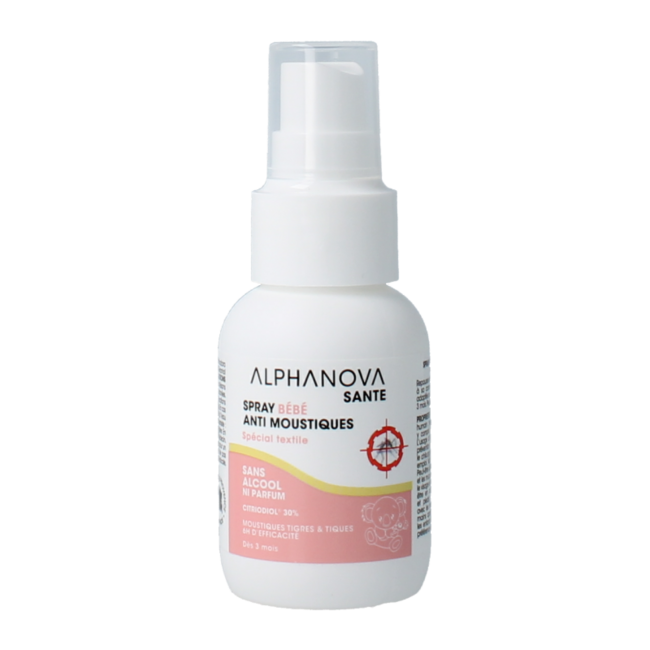 Alphanova Bébé Baby Anti-Mücken Spray Bio 50 Milliliter