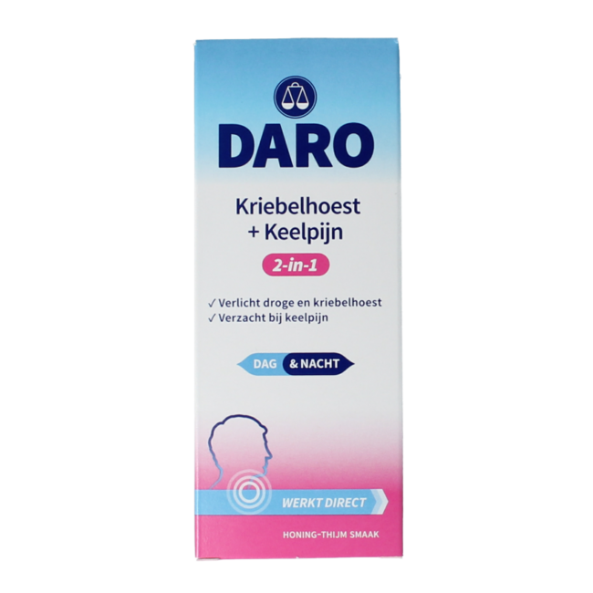 Daro 2 in 1 Tosse Secca e Mal di Gola 150 Millilitri