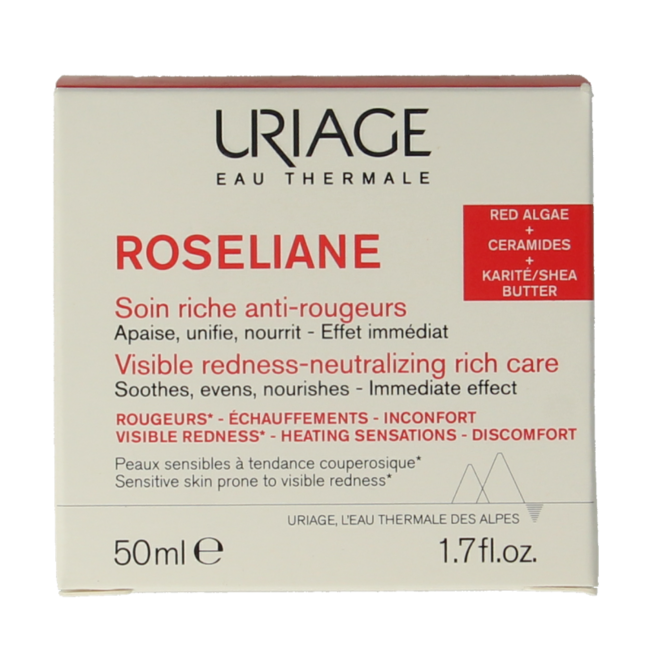 Uriage Roseliane Crema Ricca Anti-Rossore 40 Millilitri