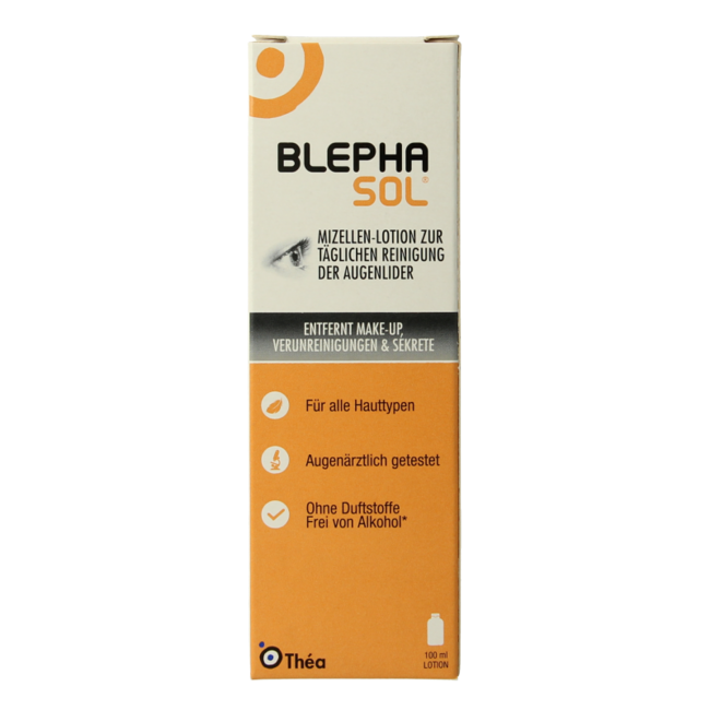 Eyelid cleansing lotion 100 mg