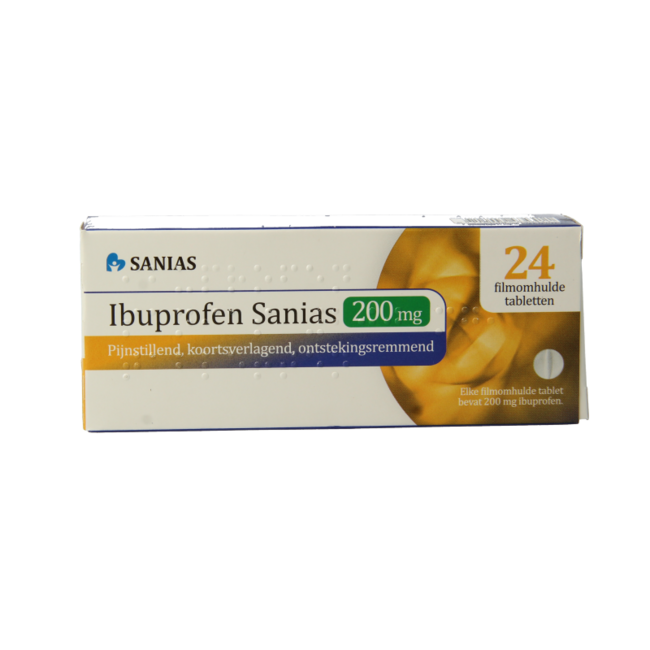 Sanias Ibuprofen 200mg 24 Tablets