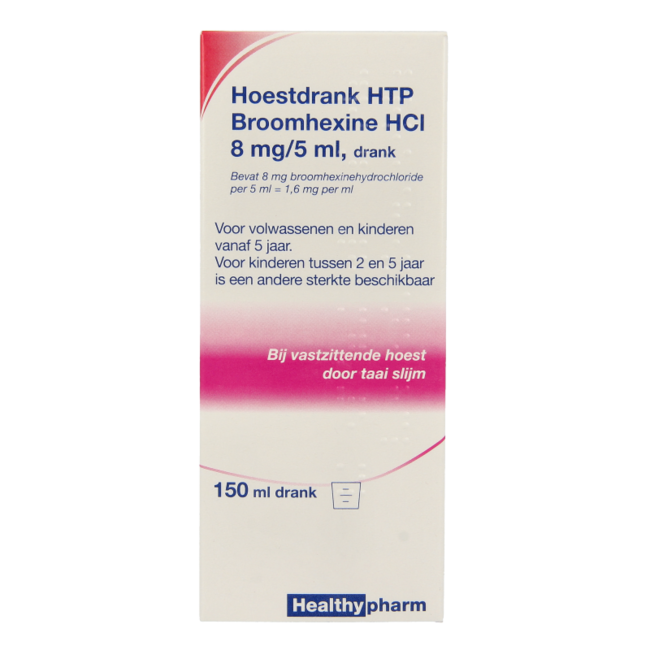 Syrop na kaszel z bromheksyną 8 mg 150 mililitrów