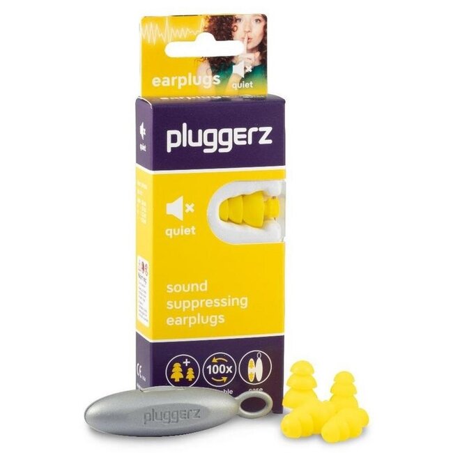 Pluggerz Quiet Earplugs 2 Pairs