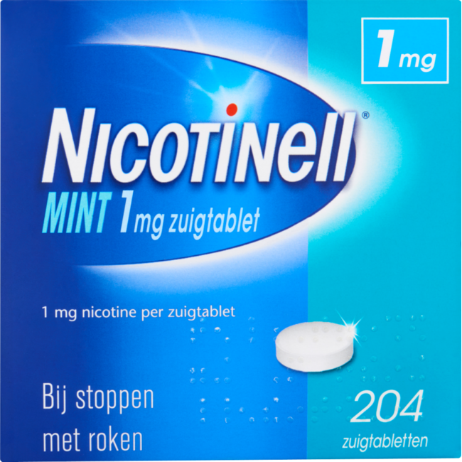 Nicotinell Menta 1mg 204 Pastiglie da Succhiare