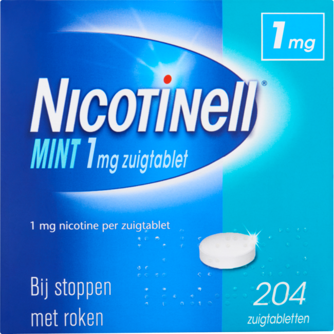 Nicotinell Mint 1 mg 204 comprimidos para chupar