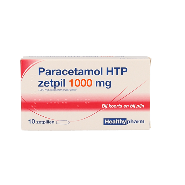 Paracetamol 1000mg 10 Suppositories