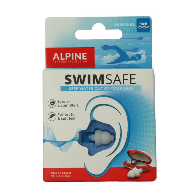 Alpine Swimsafe Bouchons d'oreilles 1 Paire