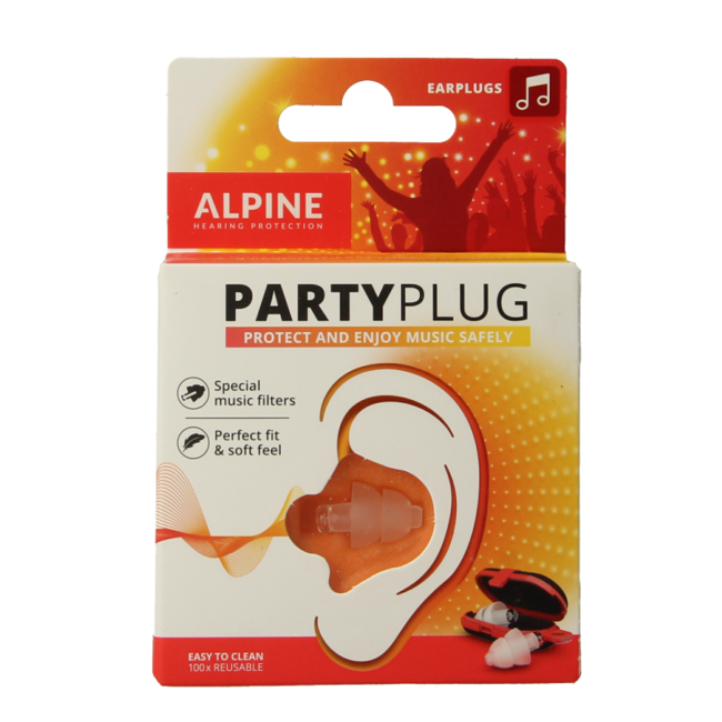 Bouchons d'oreille Alpine Partyplug 1 Paire