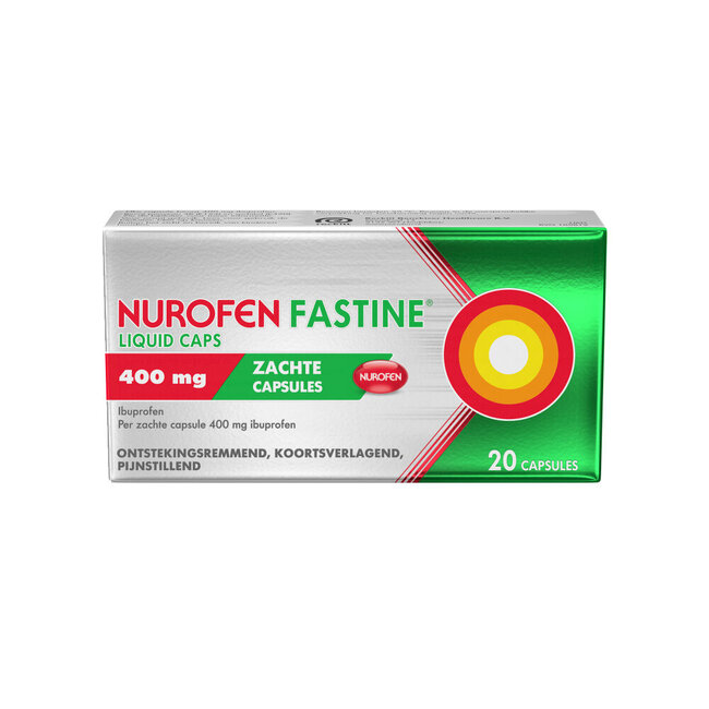 Fastine Liquid Kapseln 400 mg 20 Stück