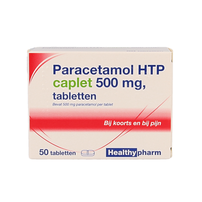 Paracetamol 500 mg, 50 comprimidos