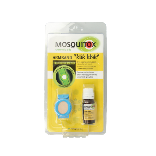 Braccialetto Mosquitox con olio essenziale 10 Millilitri