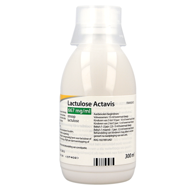 Sciroppo di Lattulosio 667mg 300 Millilitri