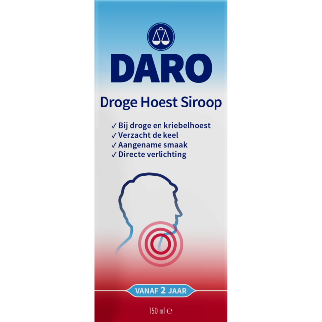 Sciroppo Daro per Tosse Secca 150 Millilitri