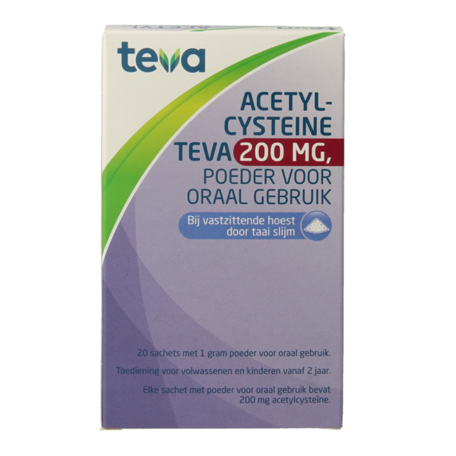 Teva Acetylcystein 200 mg 20 Beutel