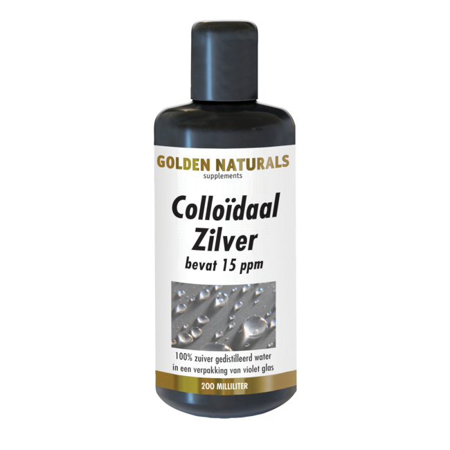 Golden Naturals Plata Coloidal 200 Mililitros