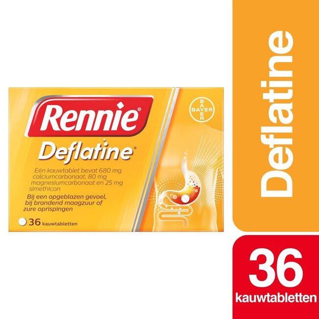 Deflatine 36 comprimidos