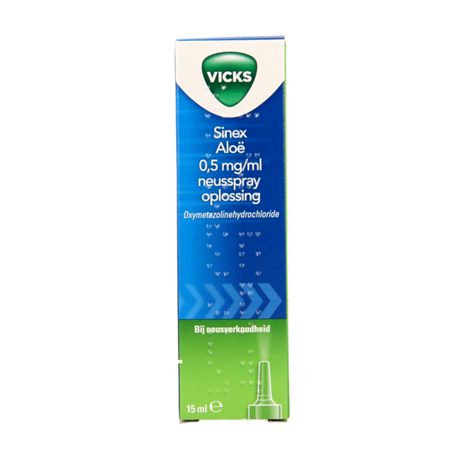 Vicks Sinex Aloe pulverizador nasal 15 ml