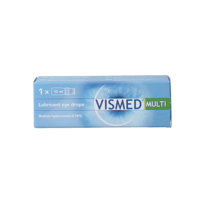 Gouttes oculaires multi 0,18 % 10 ml