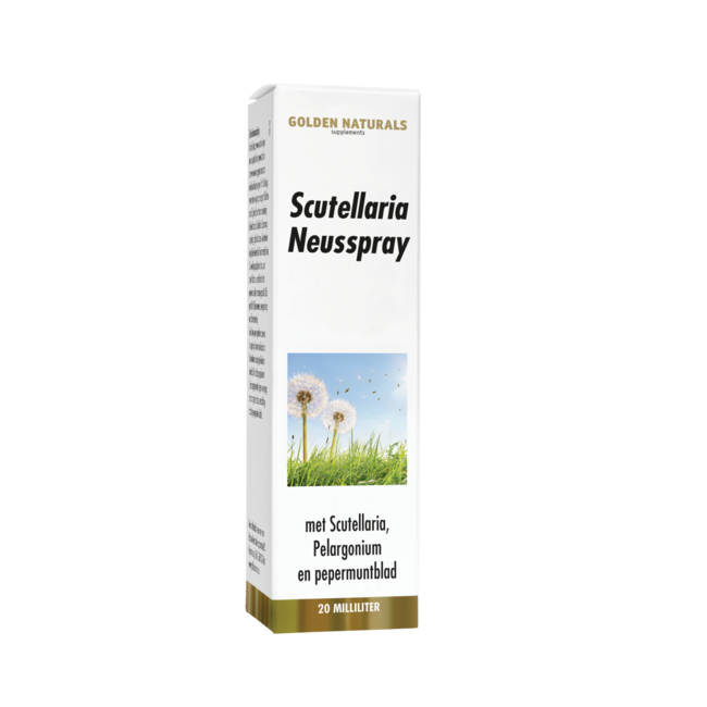Golden Naturals Scutellaria neusspray 20 Milliliter