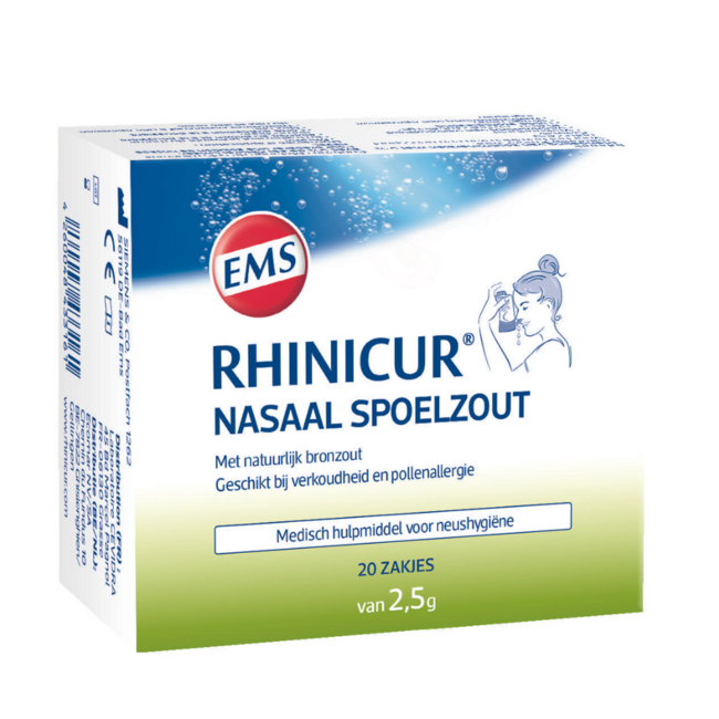 Nasal rinsing salt 2.5g 20 sachets