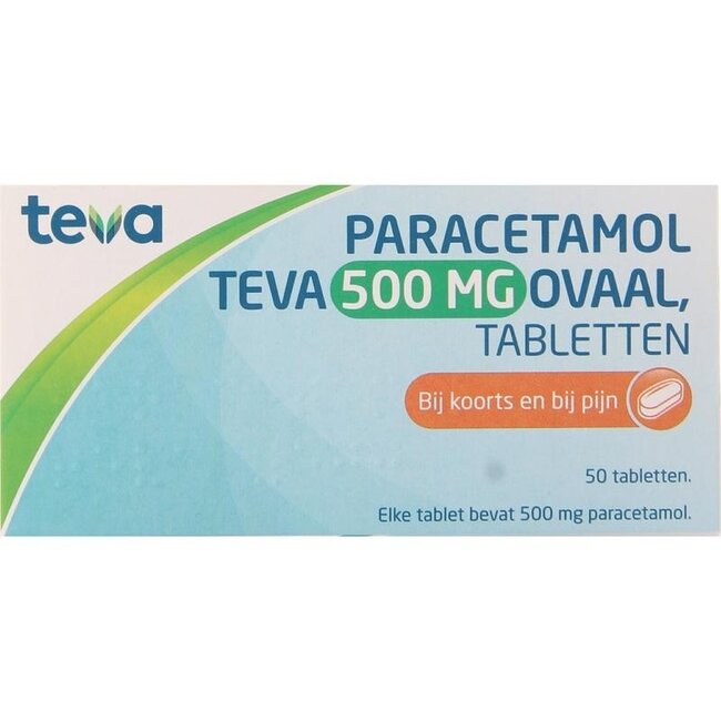 Paracetamolo 500mg ovale 50 Compresse