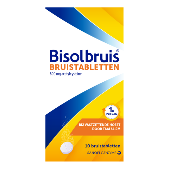 Bisol Bisolbruis 600 mg 10 Brausetabletten