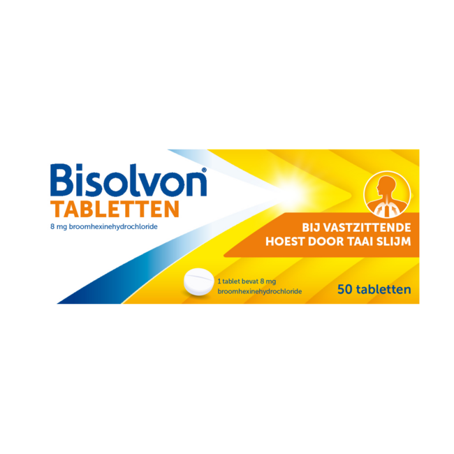 Bromhexine Hydrochloride 8mg 50 Tablets