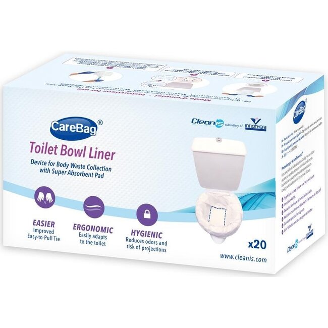CareBag Bolsa para Inodoro 20 Unidades