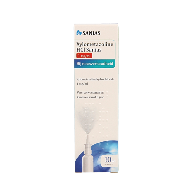 Spray de Xylométazoline HCI 1mg 10 ml