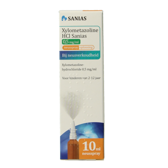 Xylometazoline HCI 0.50mg spray 10 Millilitre
