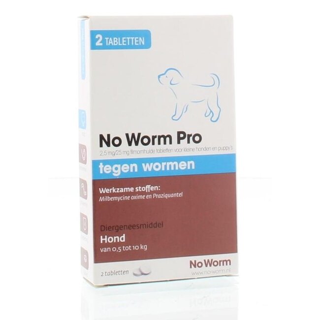 Exil No worm pro puppy 2 tablets
