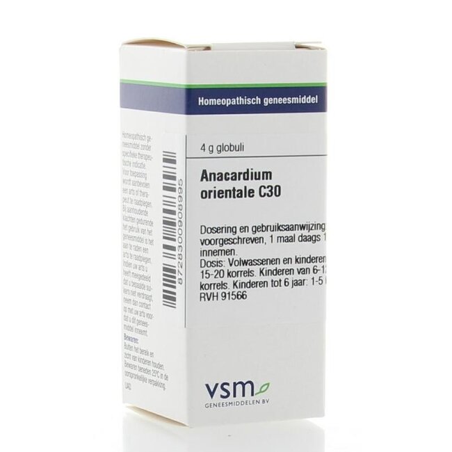VSM Anacardium orientale C30 4 Grammi