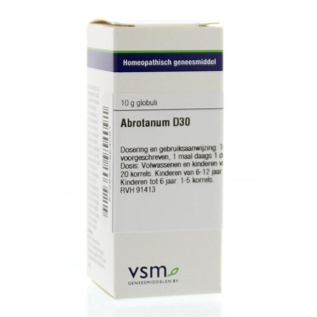 VSM Abrotanum D30 10 Grammes