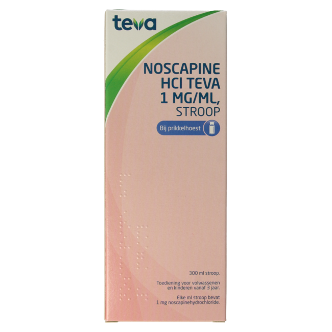 Noscapine syrup HCL 300 Millilitres