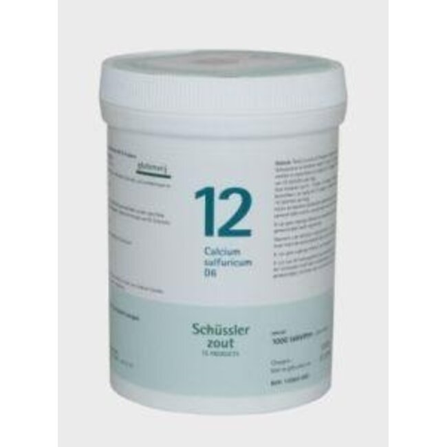 Pflüger Calcium sulfuricum 12 D6 Schüssler 1000 Tabletten